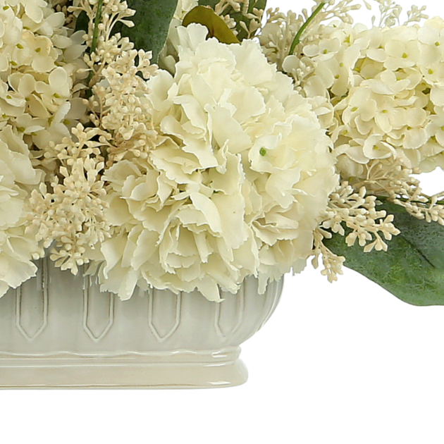 Assorted Hydrangea in Planter - Image 5