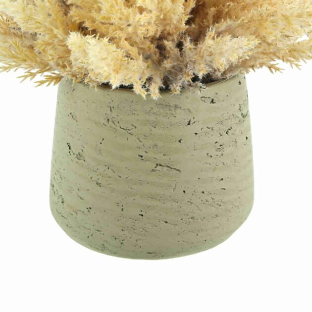Pampas Arrangement in a Fiberstone Pot - Image 4