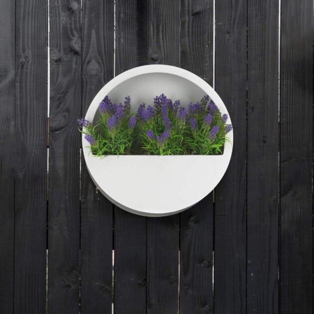 UV Rated Outdoor Lavender Arranged in Hanging Planter - Image 3