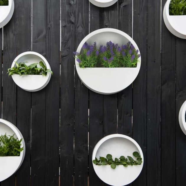 UV Rated Outdoor Lavender Arranged in Hanging Planter - Image 4
