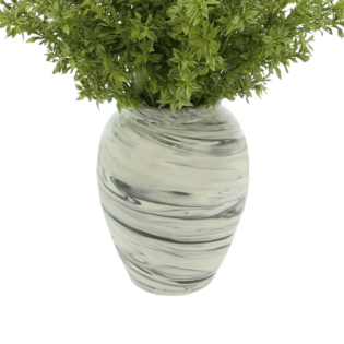 Tea Leaves in Decorative Ceramic Vase - Image 3